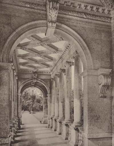 Palladian Bridge, Wilton, det indre af Charles Latham