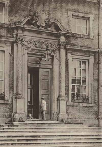 Raynham Hall, Norfolk, indgangen af Charles Latham