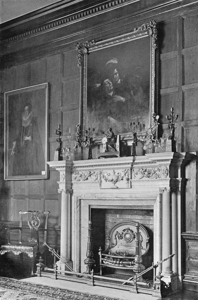 South End of Long Gallery (s/h foto) af Charles Latham
