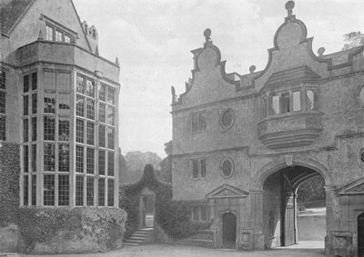 Stanway: The Forecourt and Gate-House af Charles Latham