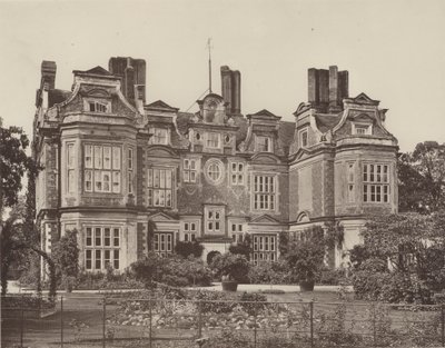 Swateley Hall, Uxbridge, Garden Front af Charles Latham