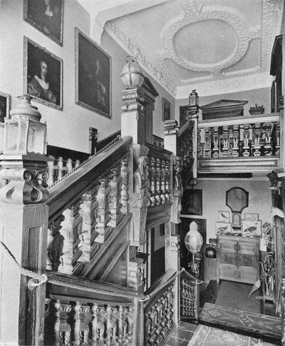 Sydenham House: The Stairway af Charles Latham