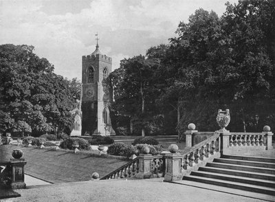 Kirken ved Castle Ashby af Charles Latham