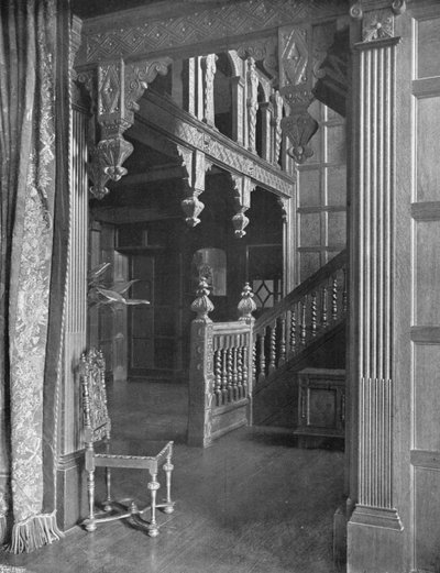 Hallen og Trappen af Charles Latham