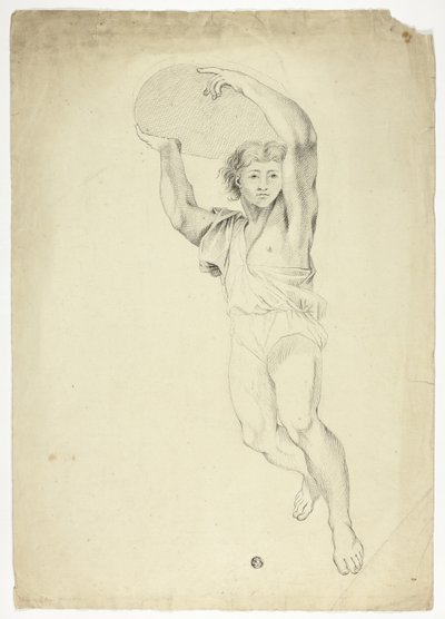 Dreng bærende vægt af Charles Le Brun