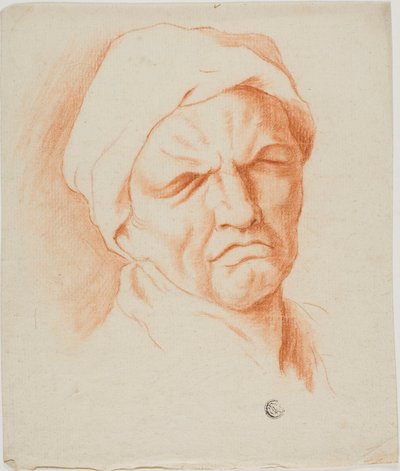 Hoved af en gammel mand af Charles Le Brun