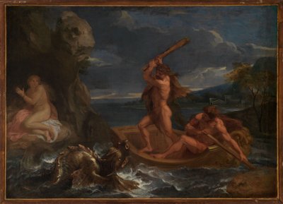Herakles befrier Hesione af Charles Le Brun