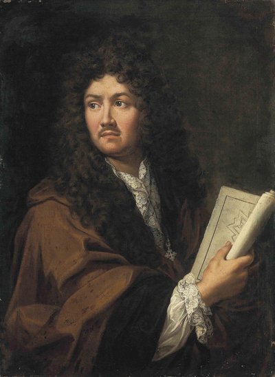 Portræt af Francois Michel Le Tellier, markis af Louvois 1641-1691. af Charles Le Brun