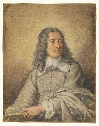 Portræt af M. Quatrehomme du Lys af Charles Le Brun