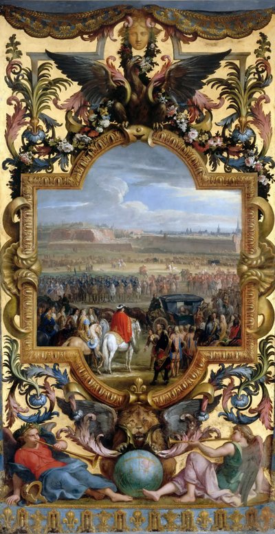 Erobringen af Cambrai den 18. april 1677 af Charles Le Brun