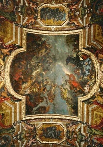 Passagen af Rhinen ... af Charles Le Brun