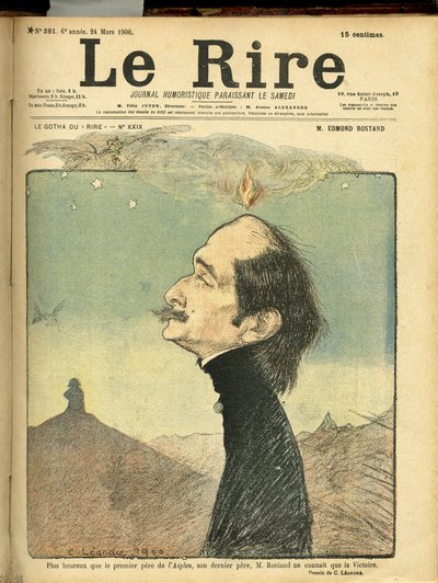 Illustration af Charles Leandre (1862-1934) til forsiden af Le Rire af Charles Leandre