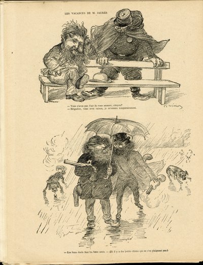 Illustration af Charles Leandre (1862-1934) i Le Rire af Charles Leandre