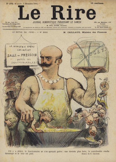 Illustration til Le Rire af Charles Leandre
