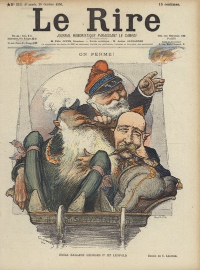 Illustration til Le Rire af Charles Leandre