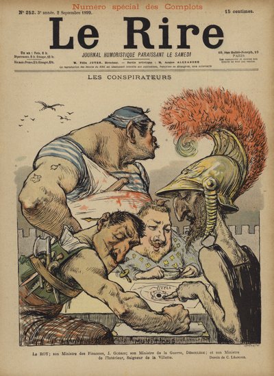 Illustration til Le Rire af Charles Leandre