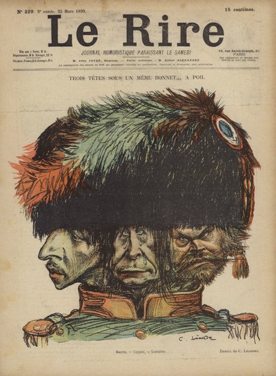 Illustration til Le Rire af Charles Leandre