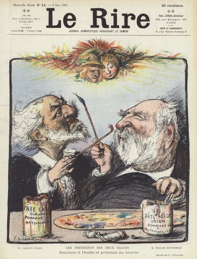 Illustration til Le Rire af Charles Leandre
