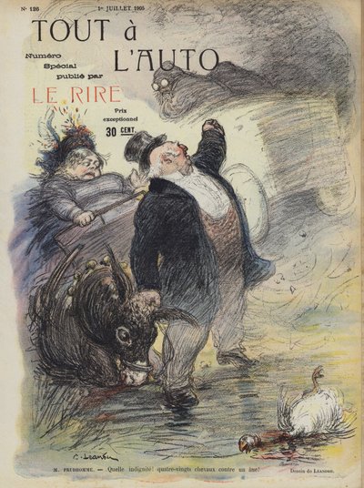 Illustration til Le Rire af Charles Leandre
