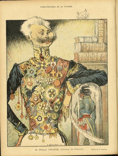 Illustration af Charles Leandre (1862-1934) i Le Rire af Charles Leandre