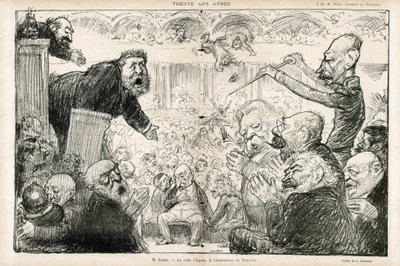 Illustration af Charles Leandre (1862-1934) i Le Rire af Charles Leandre