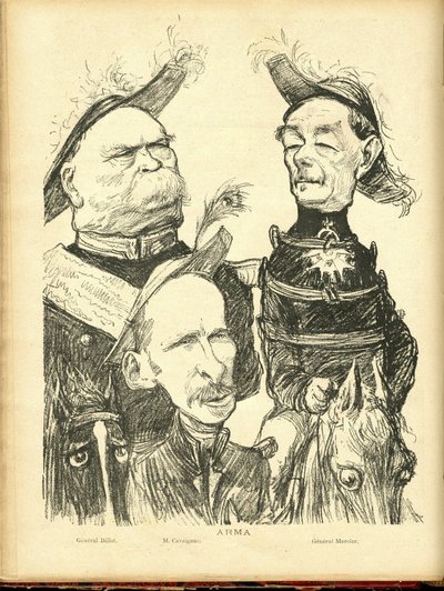 Illustration af Charles Leandre (1862-1934) i Le Rire af Charles Leandre