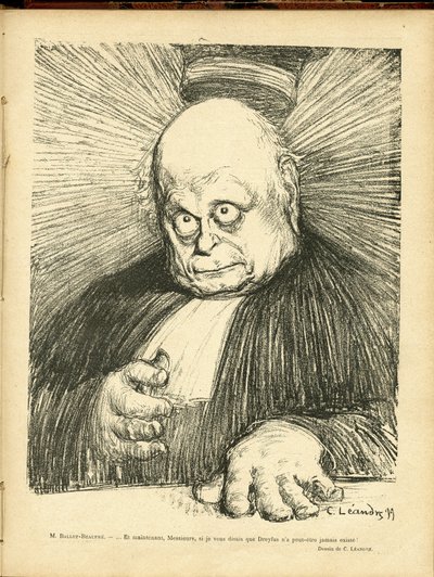 Illustration af Charles Leandre (1862-1934) i Le Rire af Charles Leandre