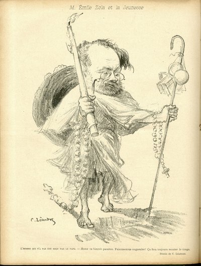 Illustration af Charles Leandre (1862-1934) i Le Rire af Charles Leandre
