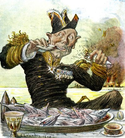 John Jellicoe af Charles Leandre