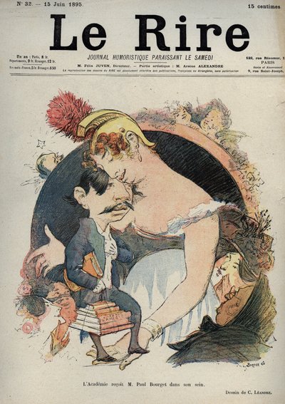 Paul Bourget (1852-1935) Fransk forfatter - L