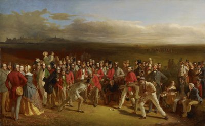 Golfspillerne, 1847 af Charles Lees