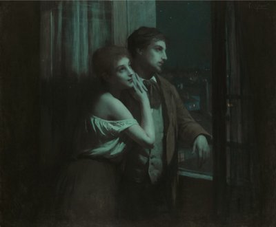 Rêverie, 1893.dani af Charles Lenoir