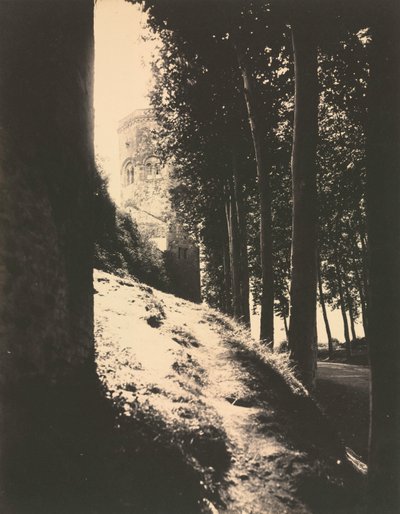 Autun, Ursulinetårnet, ca. 1860