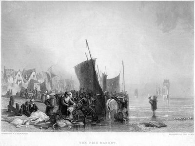 Fiskemarkedet, c1820