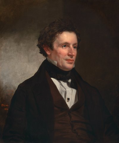 James C. McGuire, 1854. af Charles Loring Elliott