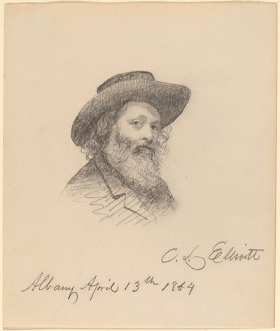 Portræt af kunstneren Asa W. Twitchell af Charles Loring Elliott