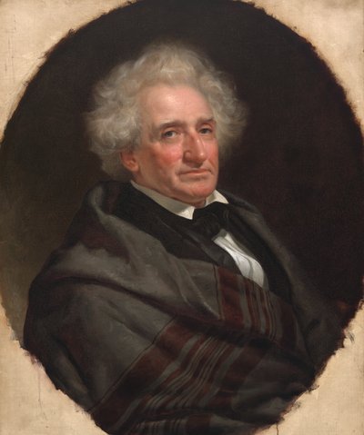Thomas McKenney, 1856. af Charles Loring Elliott