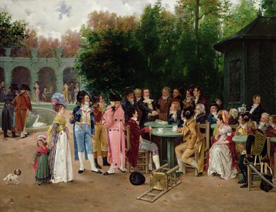Et opmærksomt publikum af Charles Louis Kratke