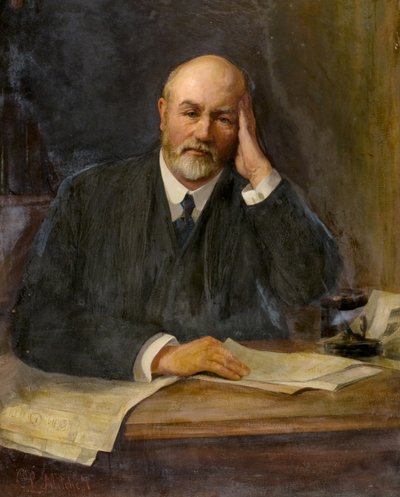 Portræt af John Mitchell af Charles Louis Mitchell
