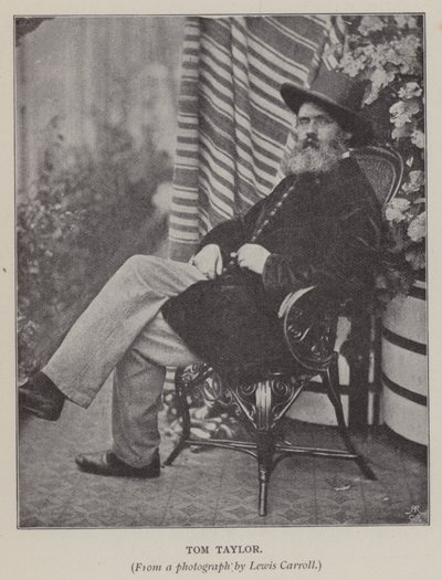 Tom Taylor (s/h-billede) af Charles Lutwidge Dodgson