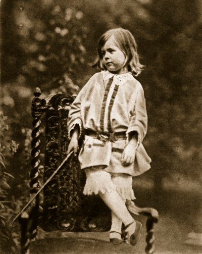 Hallam Tennyson 28. september 1857 (sepiafoto) af Charles Lutwidge Dodgson