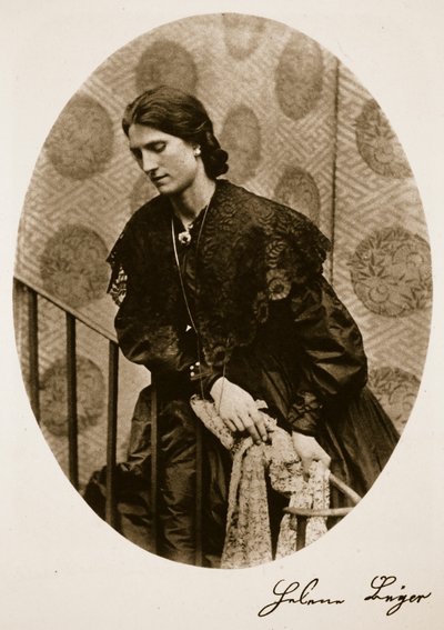Helen Beyer, 9. oktober 1863 (sepiafoto) af Charles Lutwidge Dodgson