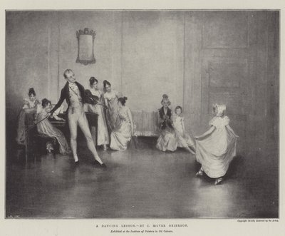 En danselektion af Charles MacIvor or MacIver Grierson