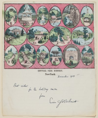 Central Park Scenery (New York) af Charles Magnus