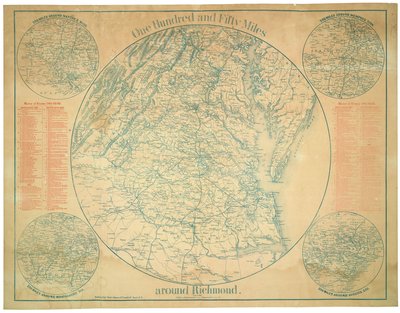 Et hundrede og halvtreds miles omkring Richmond af Charles Magnus