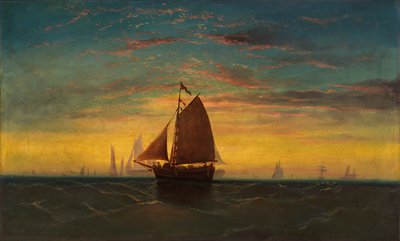 Boston havn af Charles Manger