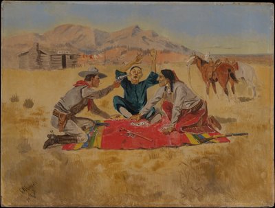 Ikke en kineser af Charles Marion Russell
