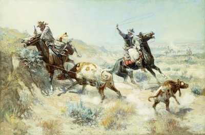 Range Mother, 1908 af Charles Marion Russell