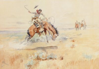 The Bronco Buster, 1894 af Charles Marion Russell