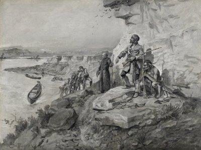 Rejsende, 1898 af Charles Marion Russell